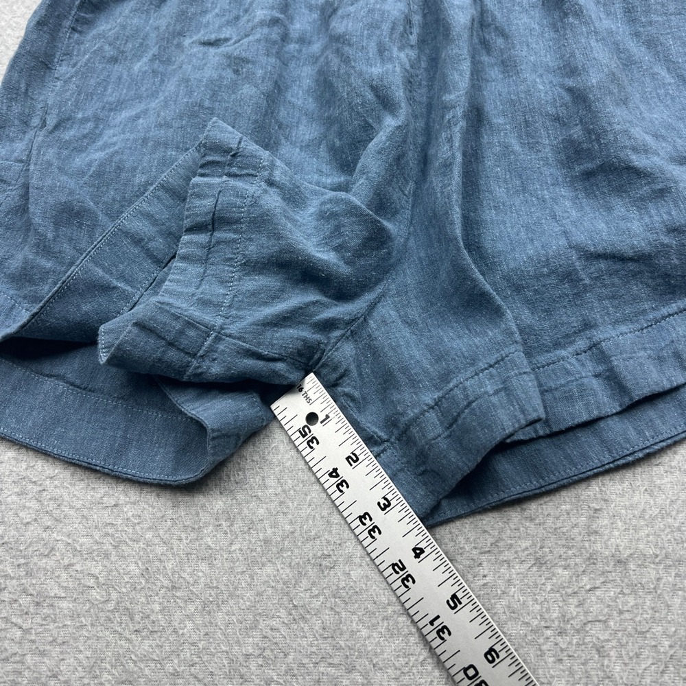 Patagonia Garden Island Shorts Women's Large Blue Hemp Lyocell Stretch 58176 - Picture 11 of 14